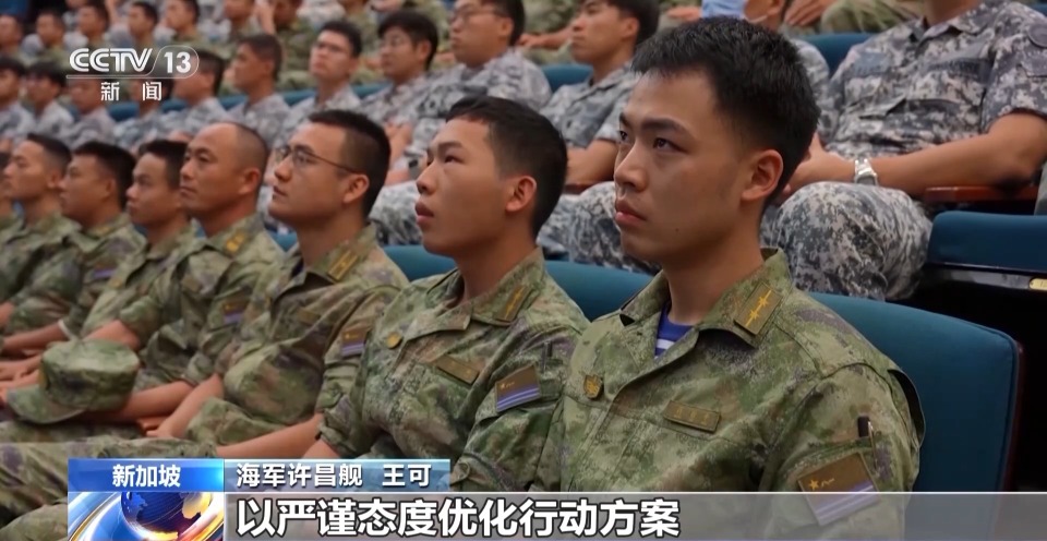 “中新合作-2025”海上联合演习 两国参演官兵开展海上实兵演练