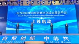中国（湖南）自由贸易试验区对非合作创新成果发布暨投资贸易对接活动举行