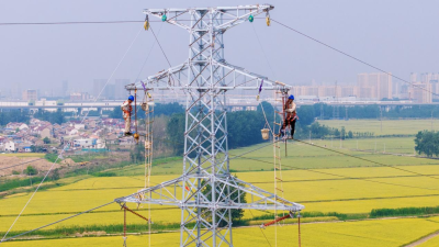 State Grid Huai’an Power Supply Company Supports Relocation of the “Power Artery” for the Huaihe River Sea-entry Channel