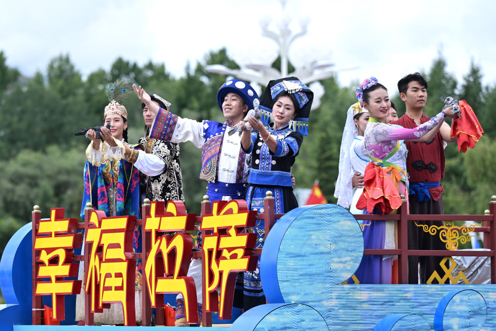 高清大图丨西藏自治区成立60周年庆祝大会现场直击