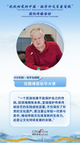 海报组图 | 外交官眼中的安徽：句句都是“名场面”