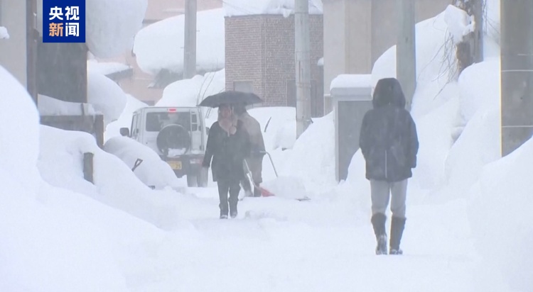 日本多地持续强降雪已致17人死亡