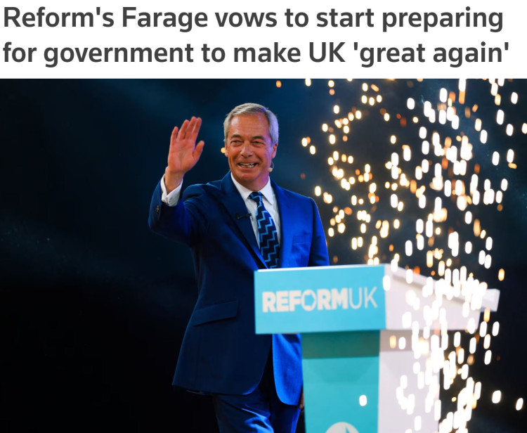右翼政党誓言“让英国再次伟大” 英国传统政治格局或将改变
