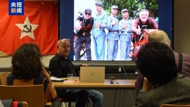 视频丨德国作家同德国民众分享“骑行长征路”