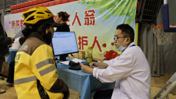 湖南衡山县总工会为新就业形态劳动者开展免费体检