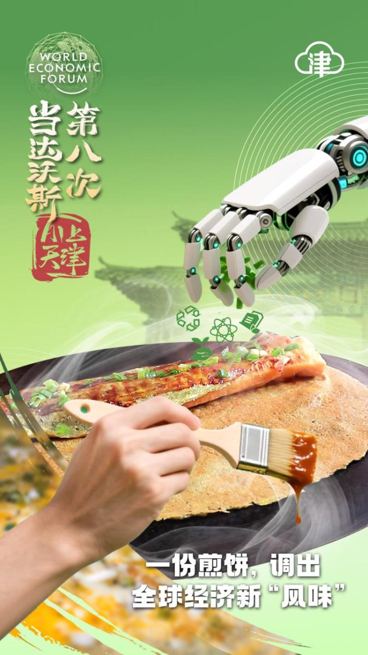 当达沃斯第八次AI上天津，塑造“沃”们的新故事！