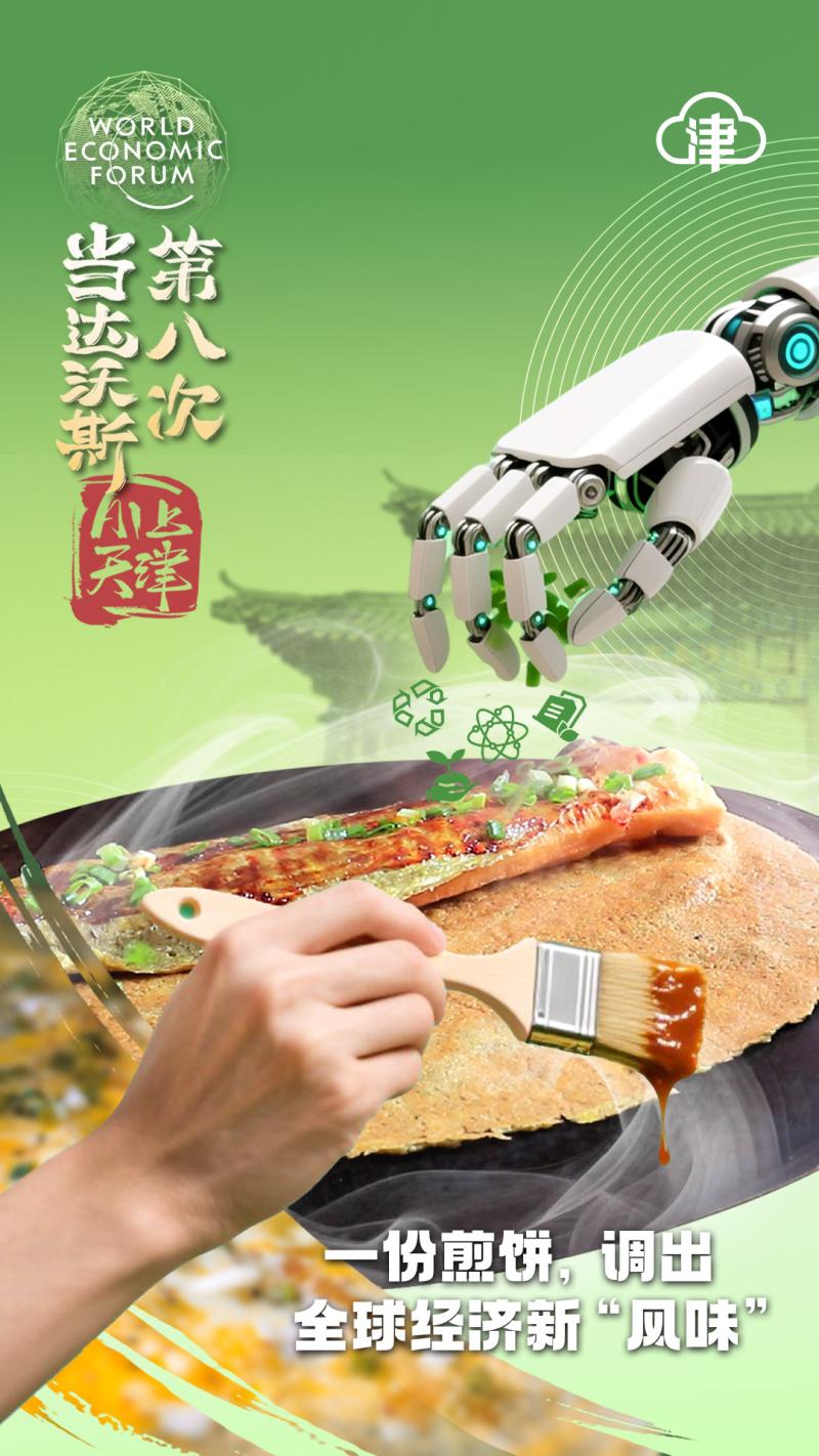 当达沃斯第八次AI上天津，塑造“沃”们的新故事！