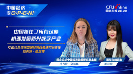 【中国经济很O-P-E-N!】经合组织中国经济政策研究室主任：中国抓住了所有可能机遇发展新兴数字产业_fororder_经合组织-1920x1080(1)