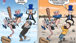 【Caricatura editorial】El doble rasero queda al descubierto