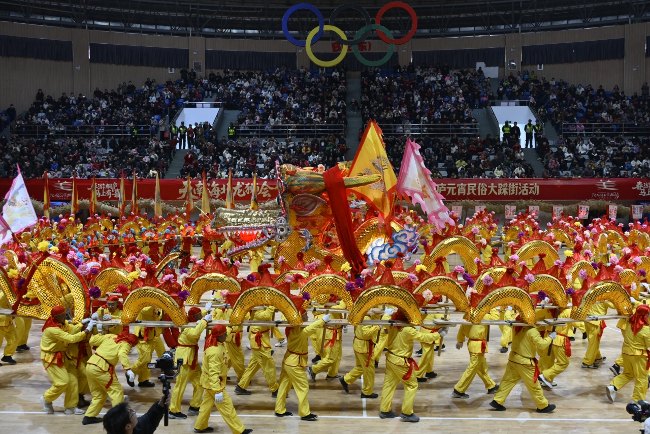 A North–South Folk Fusion for the Lantern Festival: Tonglu's Grand Folk Street Parade Lights Up the City_fororder_微信图片_20260302092119_18_477