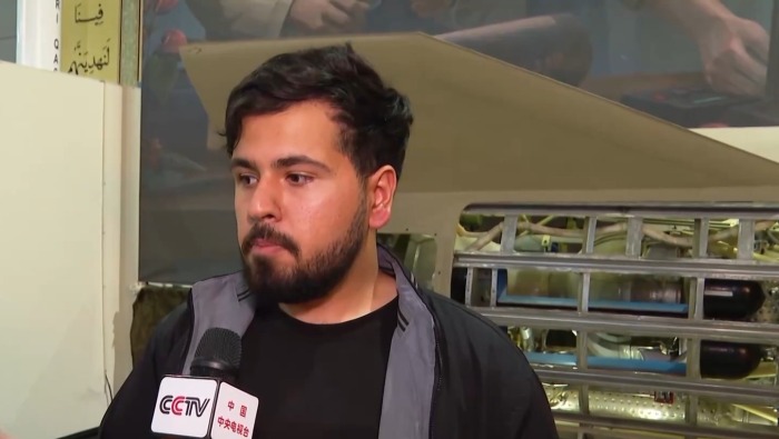 视频丨伊朗革命卫队在首都德黑兰举行国防成就展