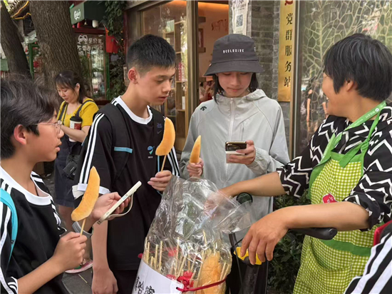 11位初中生九天数城调研 为大运河写下“青春提案”_fororder_图片2