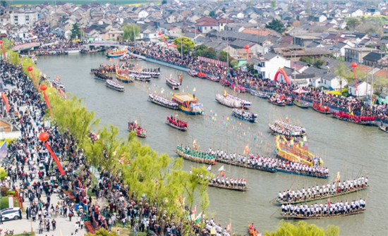 泰州兴化戴南镇：会船水上赛道面貌一新迎嘉宾_fororder_图片3_副本