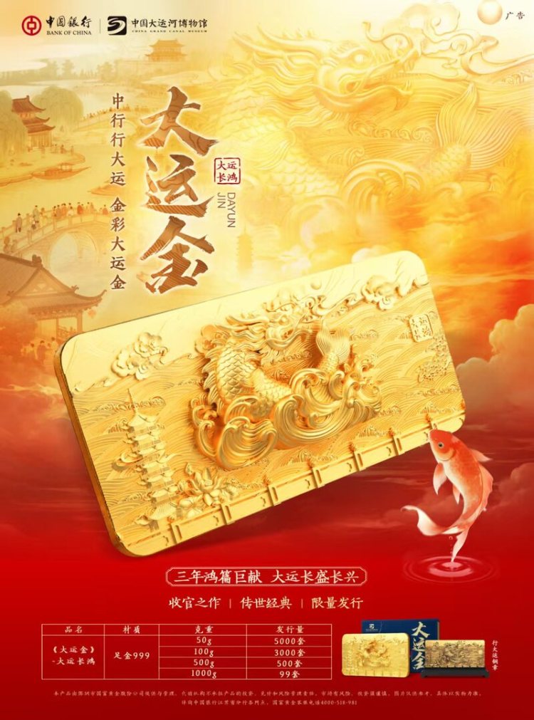 三载鸿篇书传承 长盛长兴行大运——中国银行“大运金”收官之作正式发布