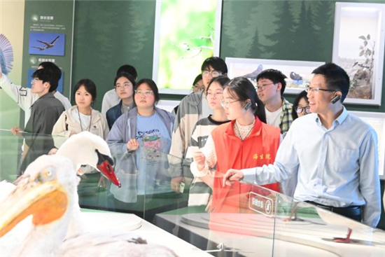 盐城师范学院与盐城市黄海湿地博物馆馆校共建打造“场馆里的思政课”_fororder_图片11