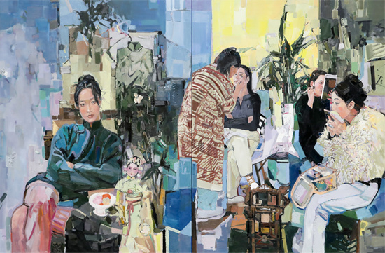 “江南如画”—中国油画作品展（2025）在苏州美术馆开幕_fororder_王俐 追光14-04  160X240江苏 2024