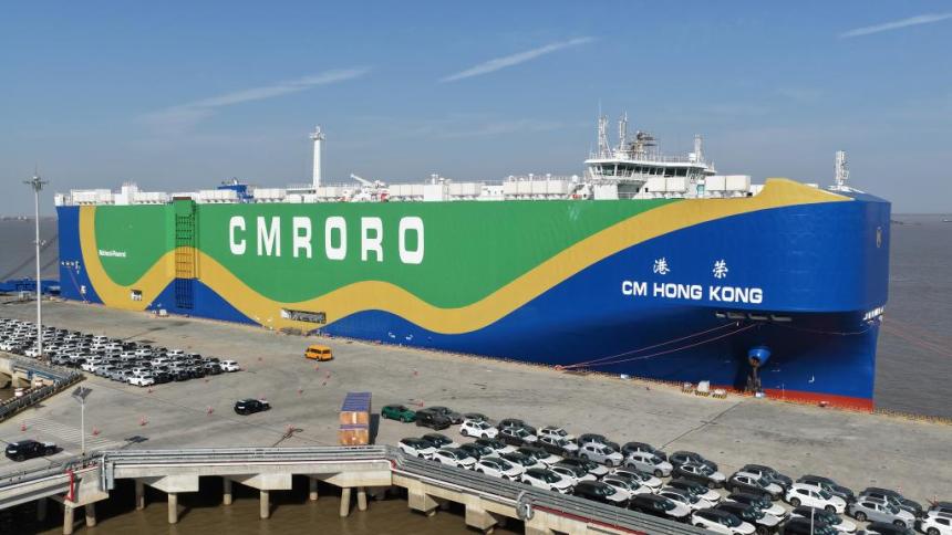 江苏太仓汽车出口持续增长