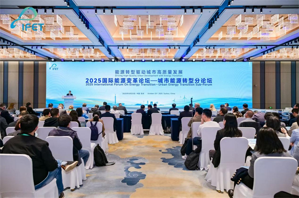 能源转型驱动城市高质量发展 2025国际能源变革论坛“城市能源转型分论坛”在苏州举行_fororder_13
