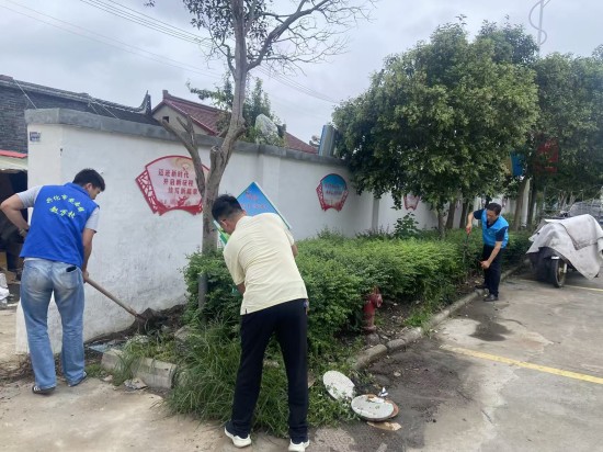 泰州兴化戴南镇赵万村：“党建红”引领“生态绿”_fororder_图片 2