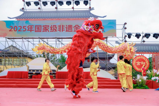 “水韵江苏·家门口享非遗”苏州站暨2025年国家级非遗金村庙会成功举办_fororder_图片 1