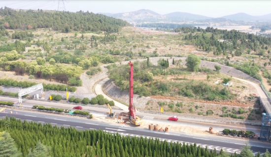 徐州市外环公路西南环项目桩基施工任务顺利完成_fororder_图片 2