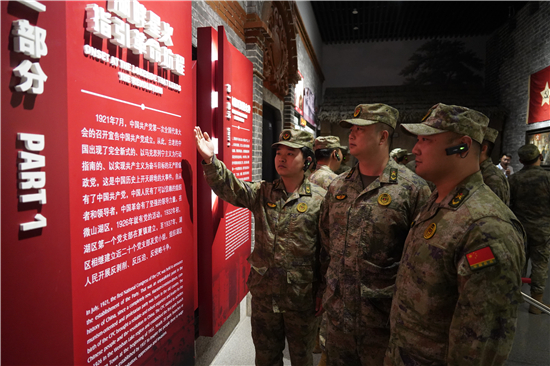 徐州市云龙区人武部组织党员开展红色教育主题党日活动_fororder_图片4_副本