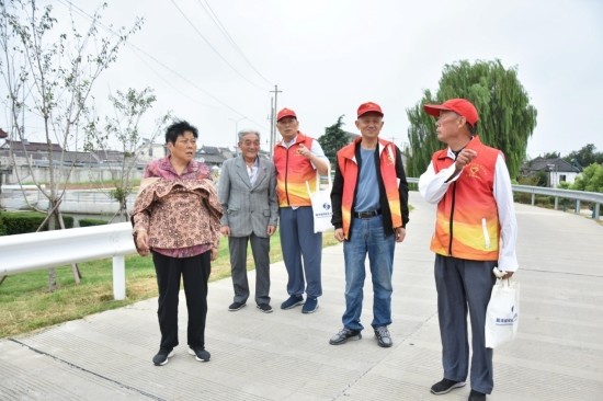 泰州兴化戴南镇茅山社区有支党员志愿服务小队_fororder_图片 1