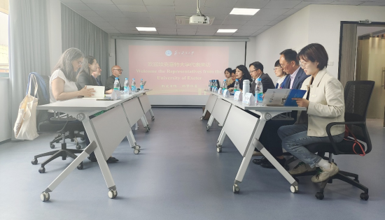 苏州科技大学与英国埃克塞特大学 携手推进高等教育国际发展_fororder_图片 2