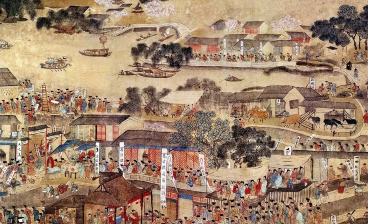 明代版的“火树银花不夜天”,穿越到古画中去看灯