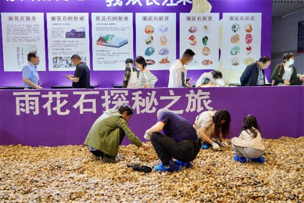 “石韵金陵，千年文脉”大型雨花石展亮相2025南京矿博会_fororder_41