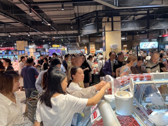永辉超市海安首店调改升级 胖东来模式落地苏中焕新开业_fororder_图片 3