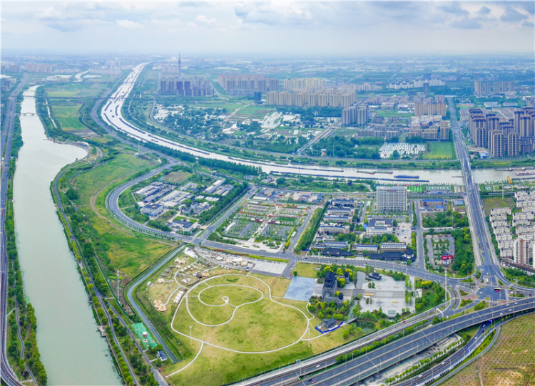 江苏淮安：大运河百里画廊展新姿_fororder_20250519_090840_007