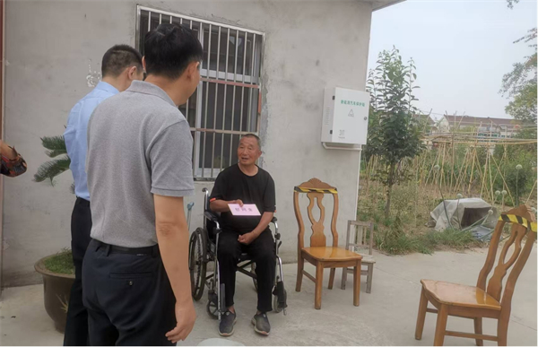 泰州医药高新区（高港区）口岸街道：“八一”慰问送关怀 情暖军人军属心_fororder_2