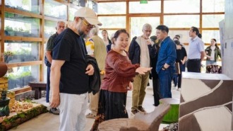 “等候”中外陶人陶凳公共艺术共创活动在宜兴丁蜀启幕