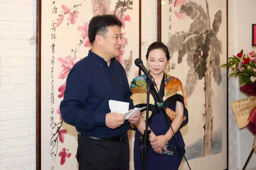 “家园——翟优&樊蕾伉俪中国画展”在加拿大多伦多启幕_fororder_20250826_113929_005