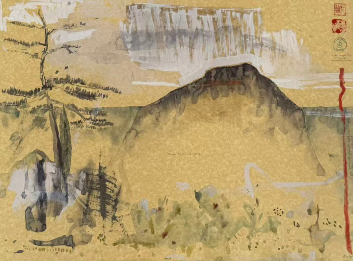 “以艺通心——中美艺术家画美国名胜风景作品展”旧金山公立图书馆开幕_fororder_20250901_103600_011