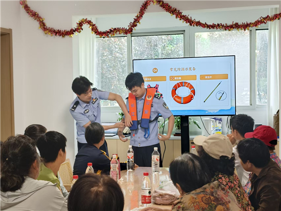 平安护航特殊群体!长航江宁派出所安全宣讲走进社区残疾人之家
