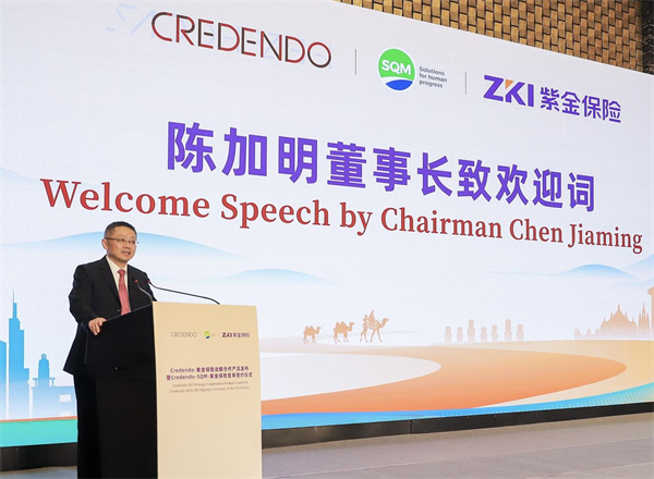 携手共筑跨境贸易发展新生态 “Credendo-SQM-紫金保险”战略合作落地南京_fororder_10