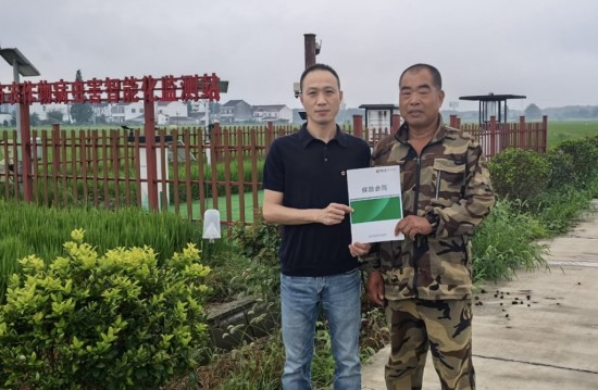 水稻也能保“科技险” 全国创新商业性智慧水稻产值保险在无锡落地