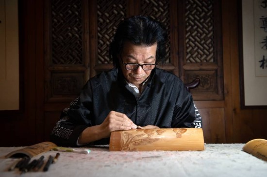 近60件非遗竹刻展出 苏州博物馆推出王威嘉定竹刻艺术展