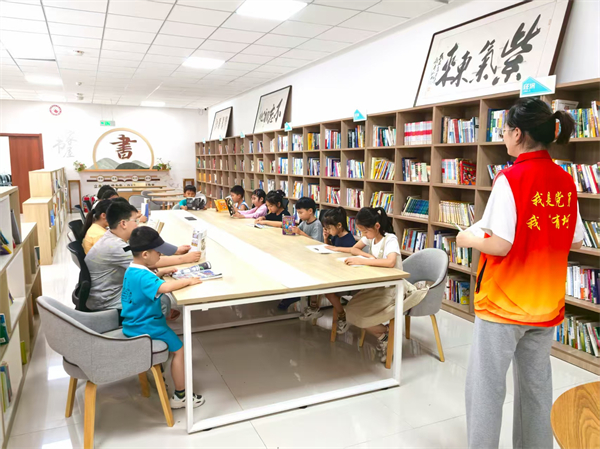 连云港市徐圩新区香河村开展新时代文明实践站暑托系列活动_fororder_2