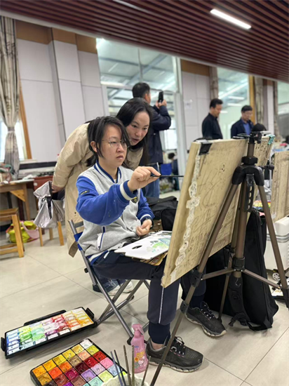 南京市宁海中学美术班2025年皖南写生活动圆满收官_fororder_640 (3)