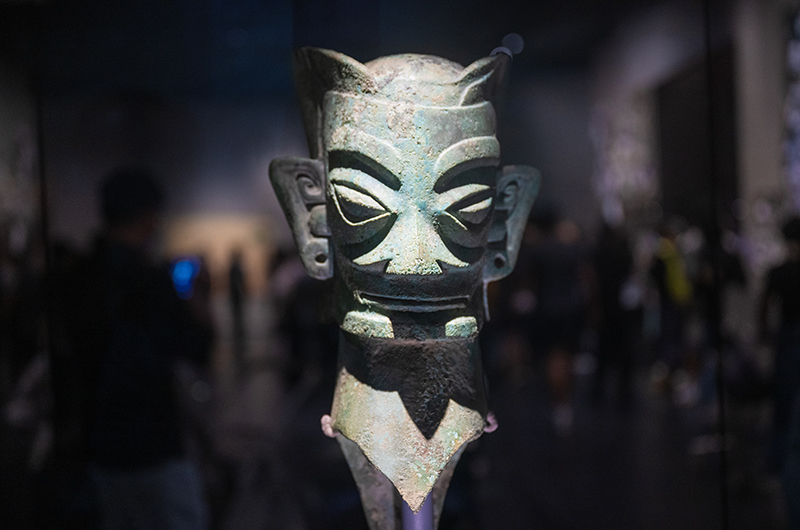 International Influencers Visit Sanxingdui Museum: Exploring the Secrets of Ancient Shu and Discussing Cultural Communication_fororder__DSC5560