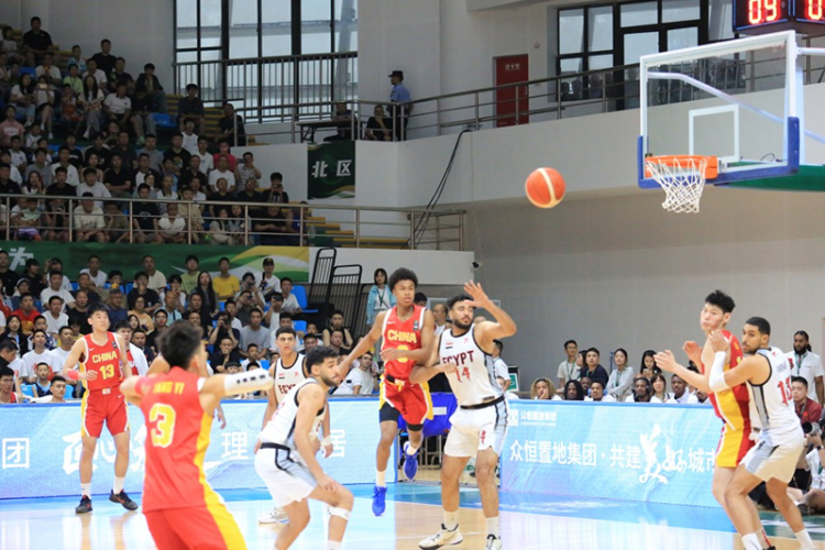 U19国青男篮国际挑战赛（犍为赛区）激情开赛 点燃夏日热情_fororder_图片-2
