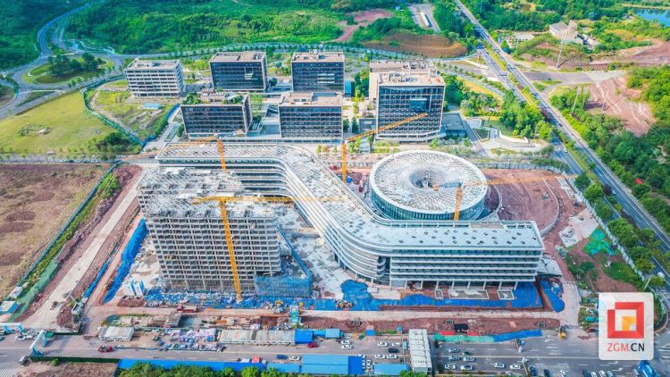 自贡南岸之芯科创项目建设加速推进