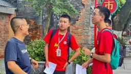 宽窄巷里的“青春讲解团” 青羊少年邀世界共赴世运之约