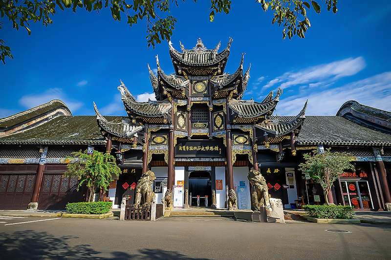 多项主题活动迎“双节” 第四届自贡国际恐龙文化旅游节即将开启_fororder_自贡盐业历史博物馆（摄影-廖志全）