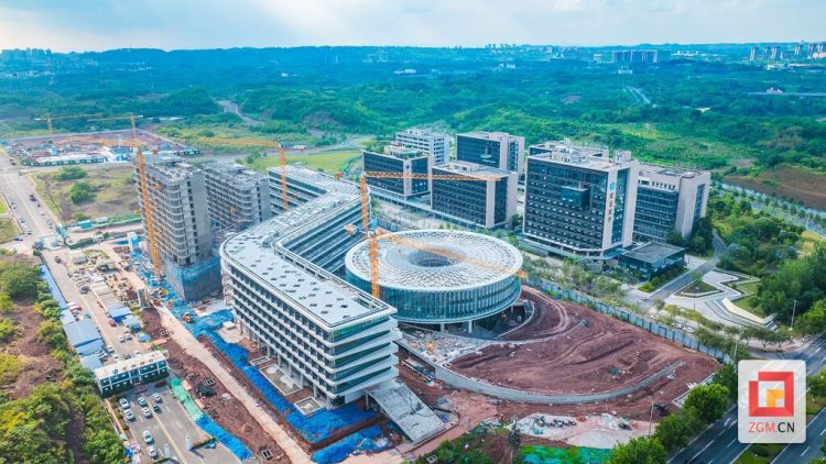 自贡南岸之芯科创项目建设加速推进