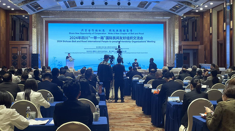 2024年四川“一带一路”国际民间友好组织交流会在成都开幕