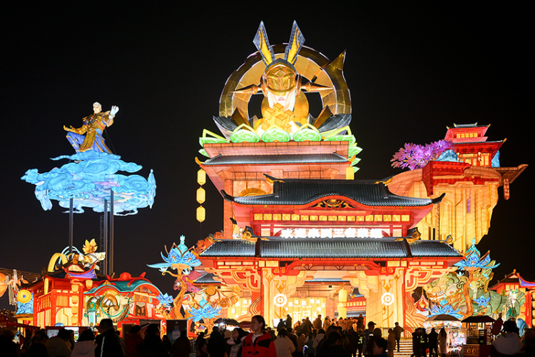 Voting for “Most Popular Lantern Groups” at the 31st Zigong International Dinosaur Lantern Festival in Full Swing_fororder_图片4